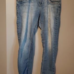 Lane Bryant skinny distressed Jeans